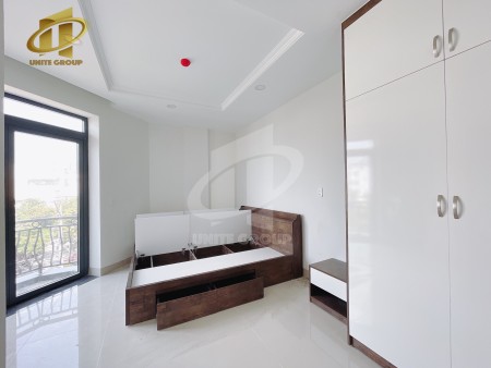 Căn hộ full nội thất, cửa sổ thoáng mát, gần ĐH TDT, Lotte, Rmit, Go, 35m2