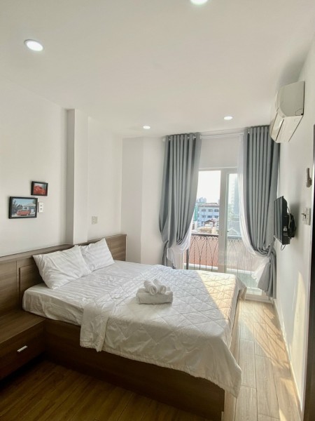 Cho thuê nhà Studio 35m2-Nội thất đầy đủ-Ban công lớn đầy nắng ngay trung tâm Quận 1, 35m2