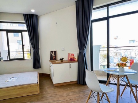CĂN HỘ 1PN, STUDIO HIỆN ĐẠI, CAO CẤP - TÁCH BẾP, BAN CÔNG VIEW XỊN ĐẸP MẮT - GẦN CẦU TÂN THUẬN Q7, 45m2