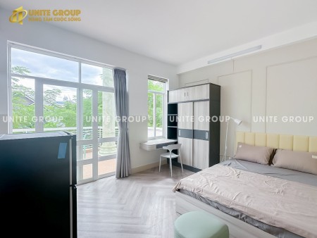 Căn hộ Studio, ban công rộng, full nội thất gần Crescent Mall, Bệnh Viện FV, chợ Tân Mỹ, 45m2