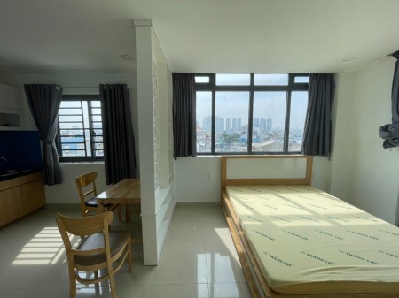 Studio tách bếp Cửa sổ lớn Full NT • Gần cầu NVC, Chữ Y, Vòng xoay Trung Sơn, ĐH SG..., 35m2