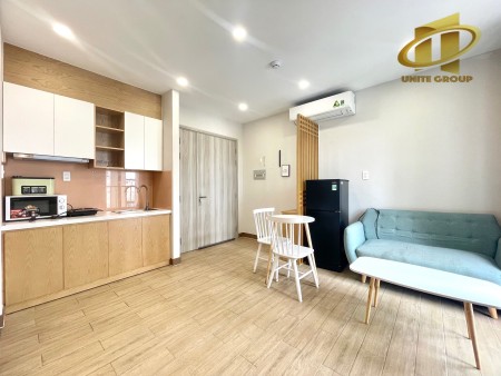 Căn hộ full nội thất, Studio, ban công rộng gần ĐH TDT, LOTTE, RMIT, chợ Tân Quy, 35m2