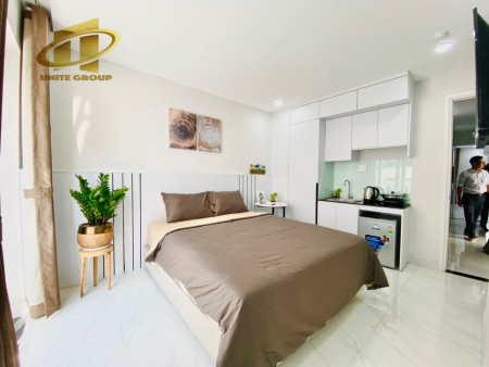 Căn Hộ studio ban công full nội thất đối SC ViVo, gần ĐH Tôn Đức Thắng, 20m2
