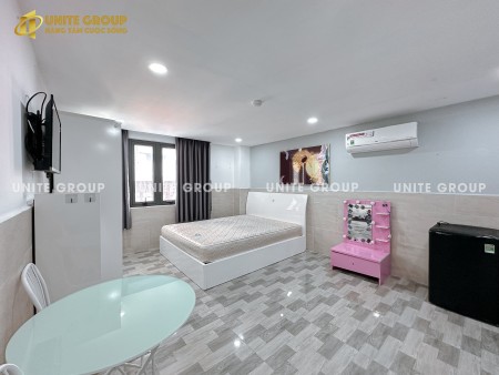 Căn Hộ studio cửa sổ to full nội thất sát chợ Tân Mỹ , bệnh viện FV, 25m2