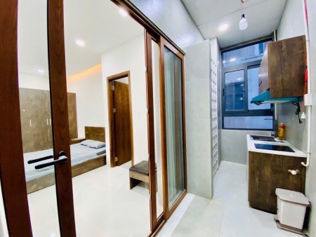 Căn hộ dịch vụ 1PN tách bếp 45m2 Q7, 45m2