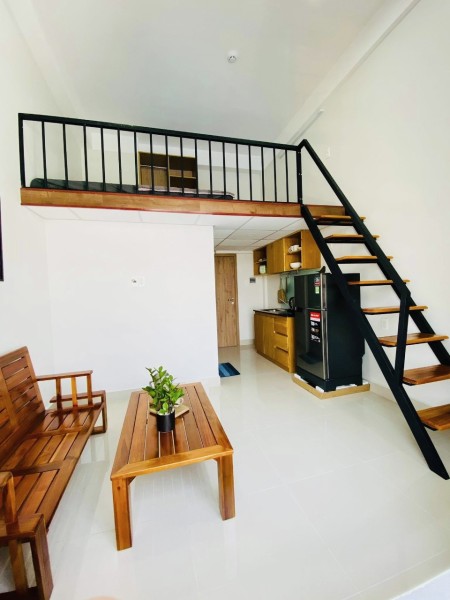 CHDV DUPLEX FULL NỘI THẤT - TONE MÀU ĐẸP MẮT - CỬA SỔ LỚN CỰC SÁNG, THOÁNG - GẦN CẦU PHÚ THUẬN Q7, 30m2