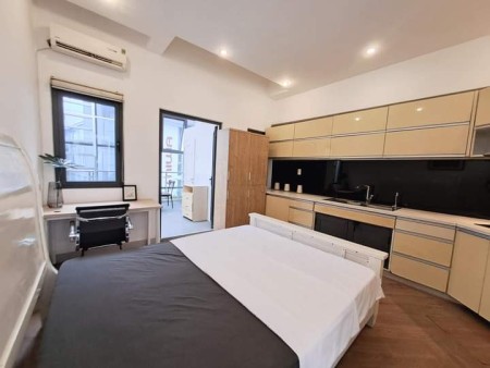 ️Studio Cao cấp Bancon Full NT • ĐH TĐT, RMIT, Lotte, Cầu Kênh Tẻ, giáp Q4, Q8, 35m2