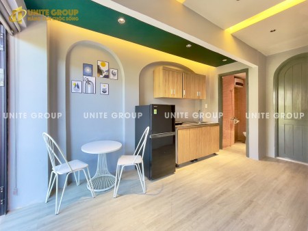 Căn hộ dịch vụ 1PN 45m2 Đường số 7, KDC TRUNG SƠN (mặt tiền đường lớn), máy giặt riêng, 40m2