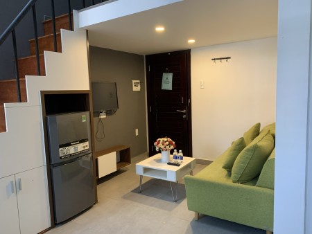 Căn Hộ Duplex full nội thất gần chợ Tân Mỹ, siêu thị Go, 30m2