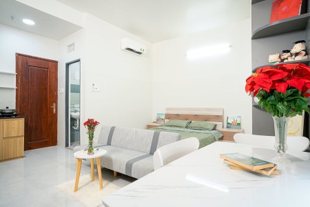 Studio Full NT - Quận 8 gần cầu Nguyễn Văn Cừ, cầu chữ Y , Himlam, TĐT, 28m2