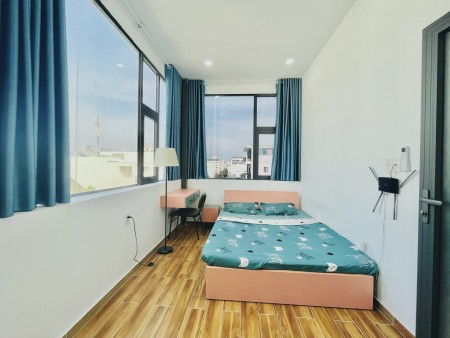 Cho thuê chung cư 1PN, tách bếp, máy giặt riêng - Gần Đh Tdtu, Rmit, Lotte, Him Lam, Trung Sơn Q7, 30m2