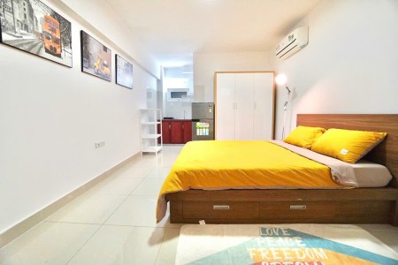 Căn hộ Duplex, full nội thất, cửa sổ thoáng gần ĐH TDT, RMIT, Lotte, chợ Tân Quy, 35m2