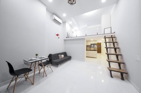 Căn hô Full nội thất, cửa sổ thoáng, gần KCX Tân Thuận, cầu Tân Thuận, Quận 4, Quận 1, 45m2