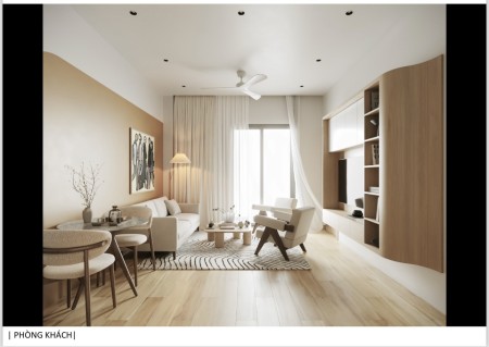Căn Hộ 2PN ban công full nội thất mới 100% gần ĐH UFM , Cư xá ngân hàng, 50m2
