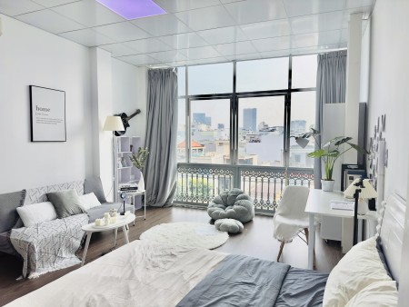 CĂN HỘ THIẾT KẾ CỰC XỊN, TONE MÀU BẮT MẮT, FULL NT_CỬA KÍNH LỚN SIÊU SÁNG THOÁNG - GẦN CHỢ TÂN MỸ Q7, 35m2