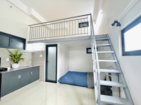 CĂN HỘ DUPLEX GÁC CAO - FULL NT - CỬA SỔ SIÊU THOÁNG MÁT - Ở ĐƯỢC NHIỀU NGƯỜI - GẦN CHỢ TÂN MỸ Q7, 30m2