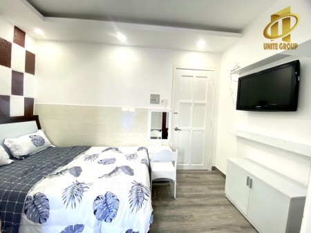 Căn hộ full nội thất, Studio, máy giặt riêng gần ĐH RMIT, Vòng xoay Trung Sơn, Quận 8, 35m2