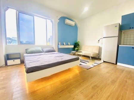 Căn hộ cho thuê quận 1, Gần phố đi bộ bùi viện, bệnh viện chợ rẫy, 40m2