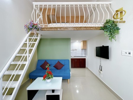 Căn hộ Duplex cửa sổ lớn full đồ - Gần Đại học TDT, Rmit, Sát bên Lotte, Him Lam Q7, 40m2