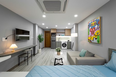 Cho thuê căn hộ phú nhuận Gần ngã tư nguyễn kiệm, 10 phút qua quận 1, 40m2