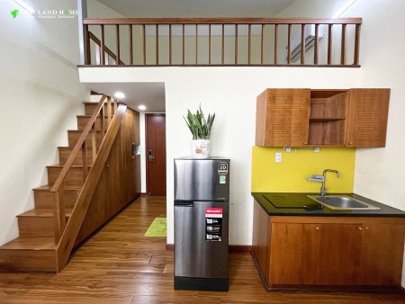 CHO THUÊ CHDV DUPLEX FULL NỘI THẤT TRÊN TRỤC ĐƯỜNG HUỲNH TẤN PHÁT, 45m2