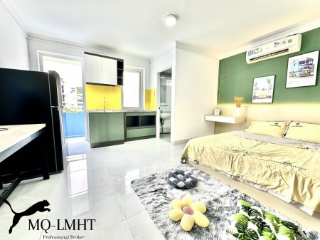 CHO THUÊ CĂN HỘ Q3 Full NT Bancon, Gần Trường ĐH Kinh tế, ĐH Hoa Sen, 30m2