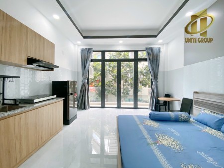 Studio bancon máy giặt riêng ngay KDC bông sao gần chân cầu Nguyễn Tri Phương Q8, 35m2