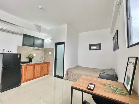 CHO THUÊ CHDV STUDIO FULL NỘI THẤT NGAY CHỢ TÂN MỸ GIÁ CHỈ 4TR, 30m2