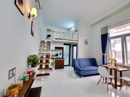 Duplex, full nội thất, cửa sổ thoáng gần ĐH Tôn Đức Thắng, Lotte, chợ Tân Quy, 45m2