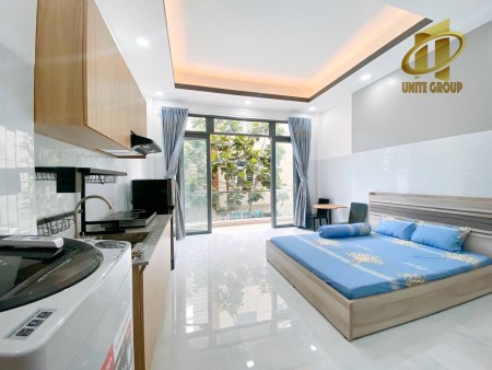 Căn hộ ban công Quận 8, máy giặt riêng, full nội thất - 0981716209, 30m2