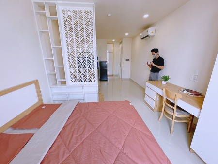 Cho thuê căn hộ 50m2 cửa sổ lớn full nội thất Dương Bá Trạc Quận 8 gần cầu Nguyễn Văn Cừ, 50m2