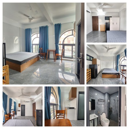 Studio full NT 2 cửa sổ lớn ngay Lâm Văn Bền gần KCX Tân Thuận, ĐH Tài chính Marketing Q7, 35m2