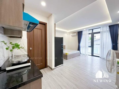 Studio bancon máy giặt riêng mới 100% ngay KDC Nam Long gần KCX Tân Thuận, đh UFM, VNG Q7, 35m2