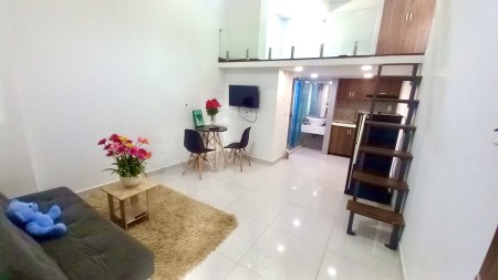 Duplex gác cao 1m9, giá rẻ ưu đãi chỉ 5tr5, rộng rãi, nhà mát tại Huỳnh Tấn Phát Quận 7, 34m2