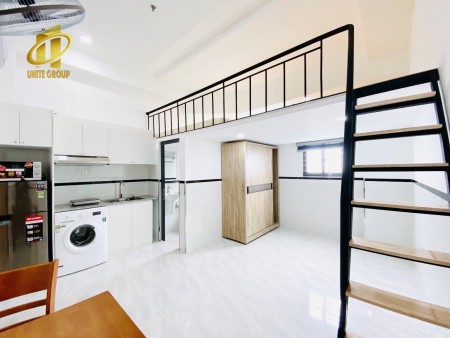 Căn hộ Duplex đầy đủ tiện nghi, máy giặt riêng, Cửa sổ siêu thoáng sáng, Gần chợ Tân Quy, Tân Mỹ Q7, 40m2