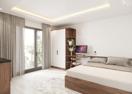 Căn hộ Studio bancon mới 100% sát Lotte, Đh Tôn Đức Thắng, Rmit Q7, 30m2