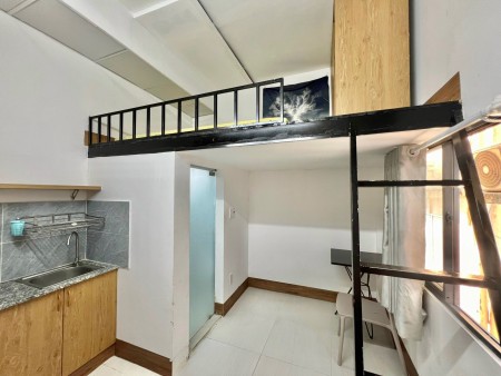 Căn hộ full nội thất, cửa sổ thoáng, duplex, gần ĐH Tôn Đức Thắng, chợ Tân Quy, Quận 8,4,1, 28m2