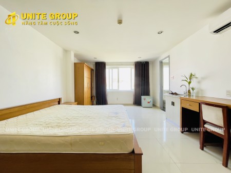 Studio đầy đủ tiện nghi, Cửa sổ lớn đón ánh sáng cực thoáng mát, Ngay Phú Mỹ Hưng, gần Lotte Q7, 35m2