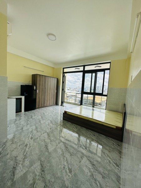 Phòng studio ban công sát Cầu Him Lam, giá siêu rẻ, gần TDT, RMIT quận 7, 35m2
