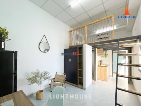 Duplex mới xây, phòng đẹp giá tốt, FULL NT, 4tr5 đường QT, GV, 25m2