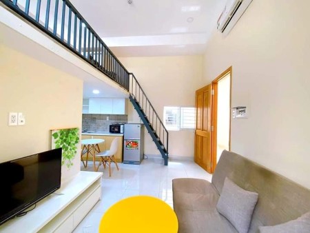 Duplex, full nội thất, cửa sổ thoáng gần DH Tôn Đức Thắng, RMIT, chợ Tân Quy, cầu Kênh Tẻ, 45m2