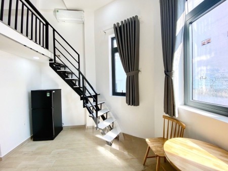 Gác cửa sổ thoáng ngay Huỳnh Tấn Phát Quận 7 gần cầu Tân Thuận sang Quận 4, 35m2