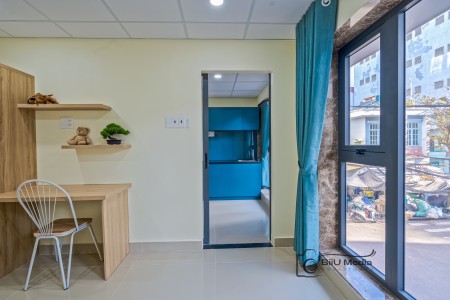 Cho Thuê Căn Hộ Nội Thất Cơ Bản Cửa Sổ Lớn Gần KCX Tân Thuận, 35m2