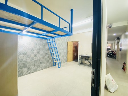 Phòng trọ có gác, có máy giặt chung giá rẻ, 30m2