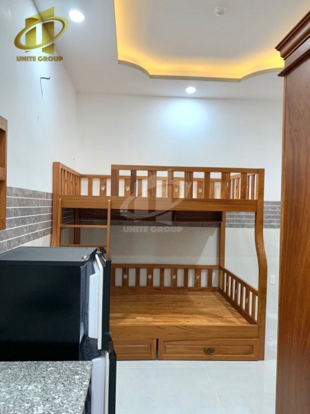 Studio giường tầng sinh viên ngay Lotte Q7 gần ĐH Tôn Đức Thắng, RMIT, 35m2