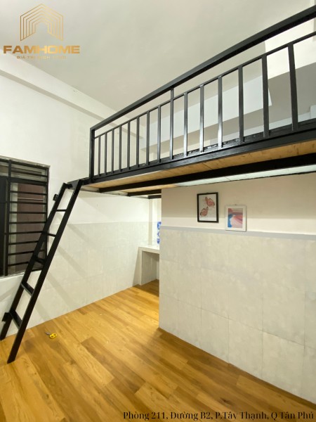 PHÒNG TRỌ MỚI SẠCH SẼ NGAY ĐH CÔNG THƯƠNG HUIT TÂN PHÚ, 30m2
