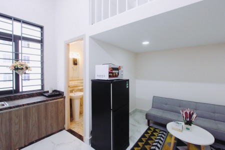 Căn hộ gác cao, Gần Tôn Đức Thắng, RMIT, Đại học cảnh sát, Crescent mall, Him Lam Quận 7, 35m2