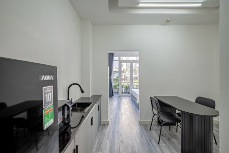 1PN Nguyễn Văn Giai, Q1, Gần Cầu Bông, Công Viên Lê Văn Tám, Ban Công, Giặt Sấy, 40m2