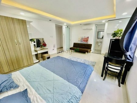 Cho thuê căn hộ full nội thất 25m2 có ban công Hoàng Việt Tân Bình, 25m2