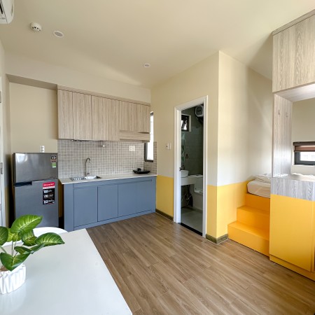 Giá siêu ưu đãi cho studio có cửa sổ gần chợ Tân Mỹ, 30m2